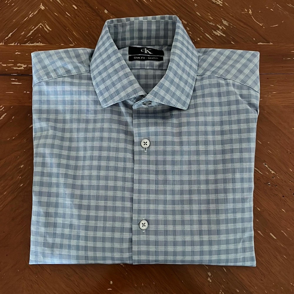 CK Slim Fit Dress Shirt
